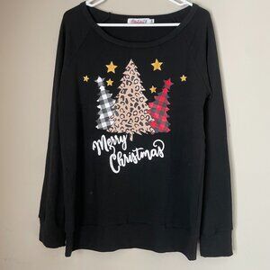 Merry Christmas Graphic Sweatshirt